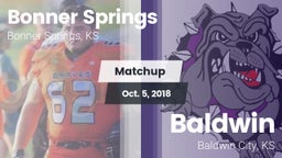 Matchup: Bonner Springs High vs. Baldwin  2018