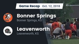 Recap: Bonner Springs  vs. Leavenworth  2018