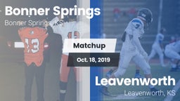 Matchup: Bonner Springs High vs. Leavenworth  2019