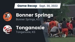 Recap: Bonner Springs  vs. Tonganoxie  2022
