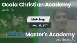 Matchup: Ocala Christian vs. Master's Academy 2016