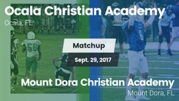 Matchup: Ocala Christian vs. Mount Dora Christian Academy 2017