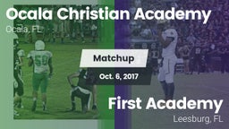 Matchup: Ocala Christian vs. First Academy  2017