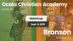 Matchup: Ocala Christian vs. Bronson  2019