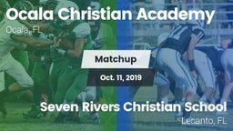 Matchup: Ocala Christian vs. Seven Rivers Christian School 2019