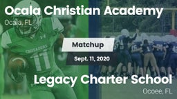 Matchup: Ocala Christian vs. Legacy Charter School 2020