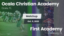 Matchup: Ocala Christian vs. First Academy  2020