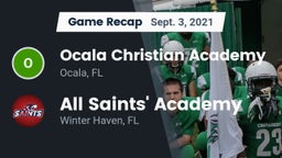 Recap: Ocala Christian Academy vs. All Saints' Academy  2021