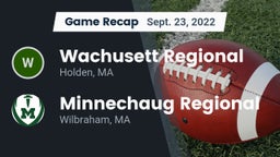 Recap: Wachusett Regional  vs. Minnechaug Regional  2022