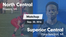 Matchup: North Central High vs. Superior Central  2016