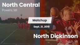 Matchup: North Central High vs. North Dickinson  2018