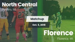 Matchup: North Central High vs. Florence  2018