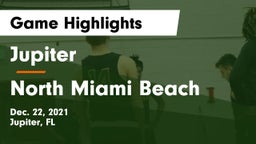 Jupiter  vs North Miami Beach Game Highlights - Dec. 22, 2021