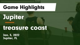 Jupiter  vs treasure coast Game Highlights - Jan. 5, 2022