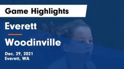 Everett  vs Woodinville Game Highlights - Dec. 29, 2021