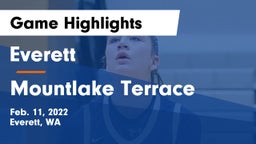 Everett  vs Mountlake Terrace  Game Highlights - Feb. 11, 2022