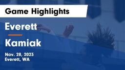 Everett  vs Kamiak  Game Highlights - Nov. 28, 2023