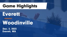 Everett  vs Woodinville Game Highlights - Dec. 2, 2023