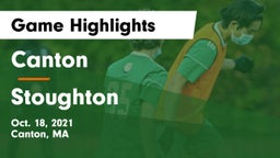 Canton   vs Stoughton  Game Highlights - Oct. 18, 2021