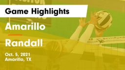 Amarillo  vs Randall  Game Highlights - Oct. 5, 2021