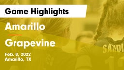 Amarillo  vs Grapevine  Game Highlights - Feb. 8, 2022