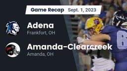 Recap: Adena  vs. Amanda-Clearcreek  2023