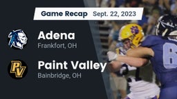 Recap: Adena  vs. Paint Valley  2023