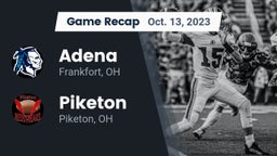 Recap: Adena  vs. Piketon  2023