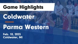 Coldwater  vs Parma Western  Game Highlights - Feb. 10, 2023