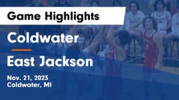 Coldwater  vs East Jackson  Game Highlights - Nov. 21, 2023