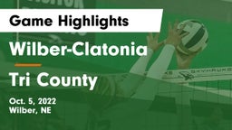 Wilber-Clatonia  vs Tri County  Game Highlights - Oct. 5, 2022