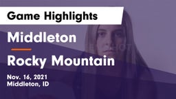 Middleton  vs Rocky Mountain  Game Highlights - Nov. 16, 2021