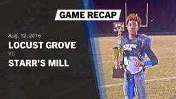 Recap: Locust Grove  vs. Starr's Mill  2016