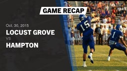 Recap: Locust Grove  vs. Hampton  2015