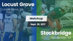 Matchup: Locust Grove High vs. Stockbridge  2017