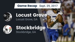 Recap: Locust Grove  vs. Stockbridge  2017