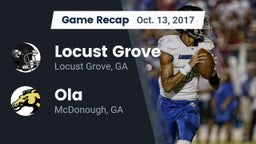 Recap: Locust Grove  vs. Ola  2017