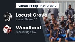 Recap: Locust Grove  vs. Woodland  2017
