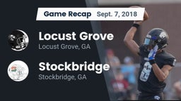 Recap: Locust Grove  vs. Stockbridge  2018