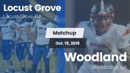Matchup: Locust Grove High vs. Woodland  2018