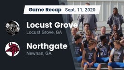 Recap: Locust Grove  vs. Northgate  2020