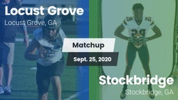 Matchup: Locust Grove High vs. Stockbridge  2020