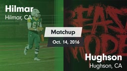 Matchup: Hilmar  vs. Hughson  2016