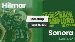 Matchup: Hilmar  vs. Sonora  2017