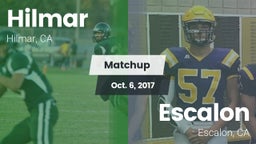 Matchup: Hilmar  vs. Escalon  2017