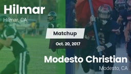 Matchup: Hilmar  vs. Modesto Christian  2017