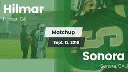 Matchup: Hilmar  vs. Sonora  2019