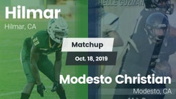 Matchup: Hilmar  vs. Modesto Christian  2019
