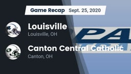 Recap: Louisville  vs. Canton Central Catholic  2020