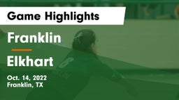 Franklin  vs Elkhart  Game Highlights - Oct. 14, 2022